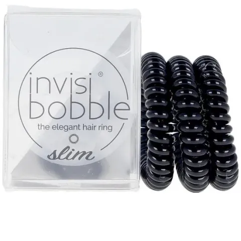 Invisibobble Slim True Black Haarelastiek 3 st.