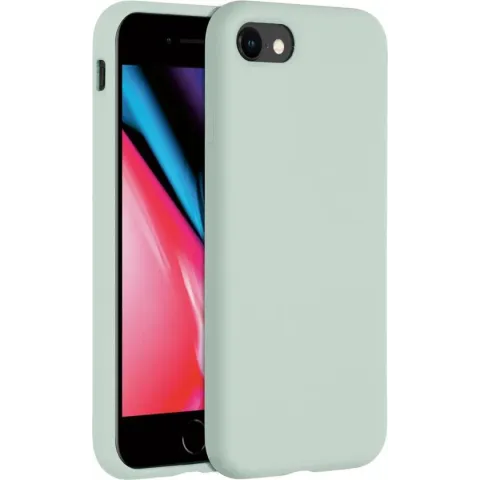 iPhone 8 hoesje - iPhone 7 hoesje - iPhone SE 2020 hoesje - hoesje iPhone SE 2020 - hoesje iPhone 8 - hoesje iPhone 7 - Siliconen hoesje - Blauw - Accezz Liquid Silicone Backcover