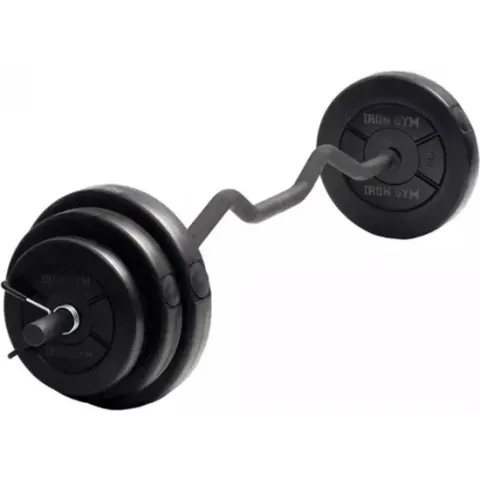 Iron Gym Verstelbare Curlbar Set Curl Bar Curlstang - Halter