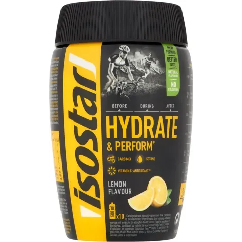 Isostar Hydrate & Perform Sportdrank - Lemon - Poeder - 400 gram