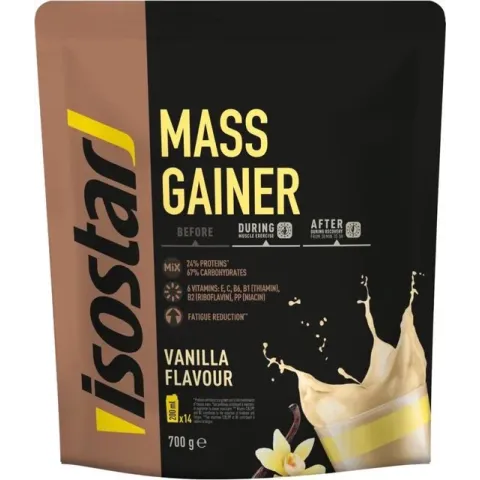 Isostar Mass Gainer Eiwitshake - 700 gram - Vanille