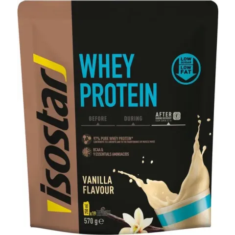 Isostar Whey Protein powder Vanilla 570g