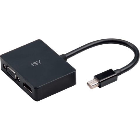 ISY Iad-1011 Mini Displayport-naar-hdmi/vga-adapter