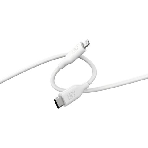 ISY ICS-5000-WT-CL USB-C-naar-Lightning 2 m
