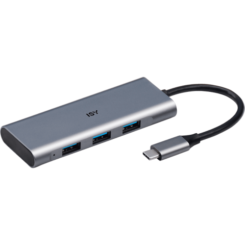ISY Ihu-5000 Usb-c Naar 3x Usb-a Hub