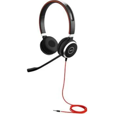Jabra EVOLVE 40 Stereo Headset Hoofdband Zwart