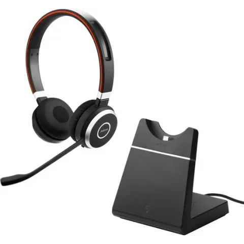 Jabra Evolve 65 UC Stereo met Oplaadstandaard