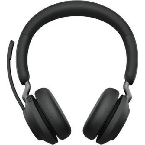 Jabra Evolve2 65 MS Stereo - Bluetooth Headset - on-ear - wireless - USB-C - noise isolating - black