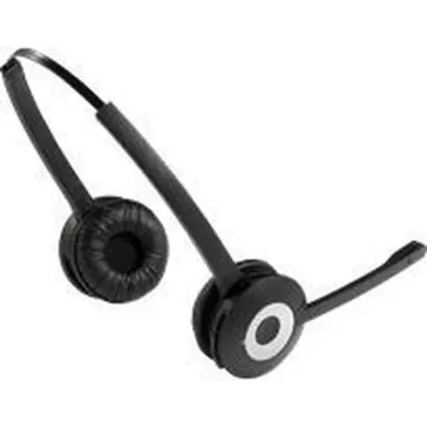 Jabra PRO 930 Duo MS Headset Hoofdband Zwart