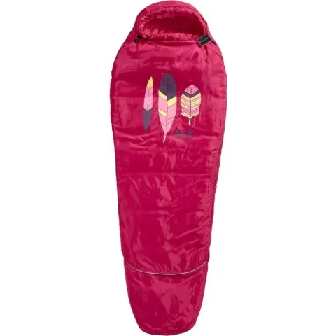 Jack Wolfskin Grow Up Kids Slaapzak azalea red