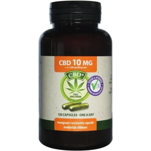 Jacob Hooy Cbd plus 10mg - 120 Capsules