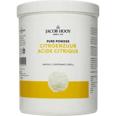 Jacob Hooy Citroenzuur Meelkristal 1 kg