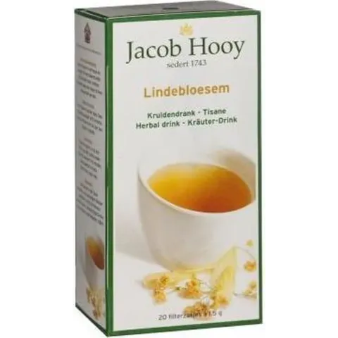 Jacob Hooy Lindebloesem Theezakjes 20 stuks