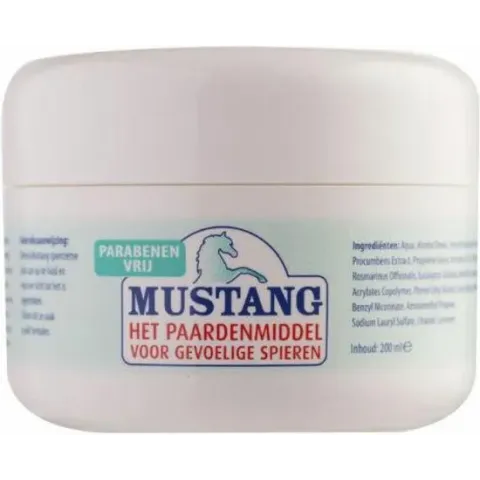 Jacob Hooy Mustang Spiercrème Bodycrème - 200 ml