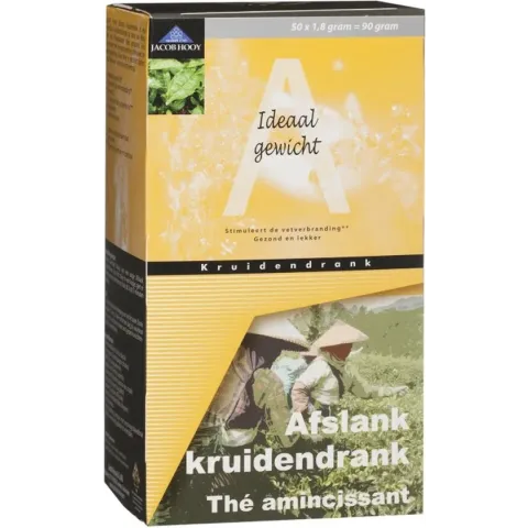 Jacob Hooy Slank Theezakjes 50 stuks