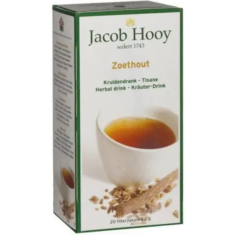 Jacob Hooy Tea Liquorice ^ 20 Pcs
