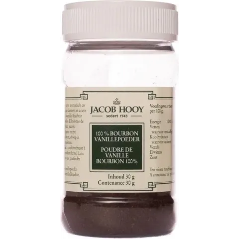 Jacob Hooy Vanille poeder bourbon 100%