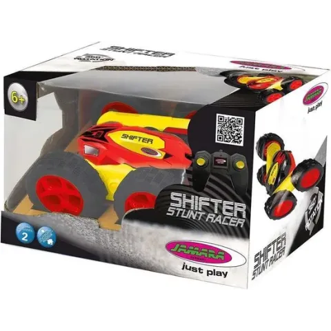 Jamara Rc Shifter Stuntcar Jongens 2,4 Ghz 16cm Rood/geel