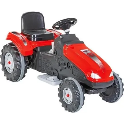 Jamara Tractor Ride On Big Wheel 12 V Junior 114 X 53 Cm Rood