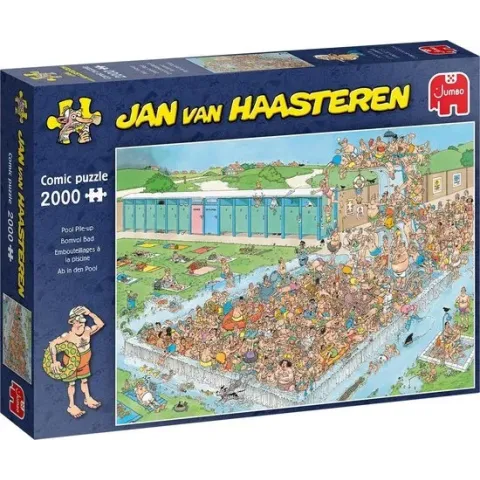 Jan van Haasteren Bomvol Bad puzzel - 2000 stukjes