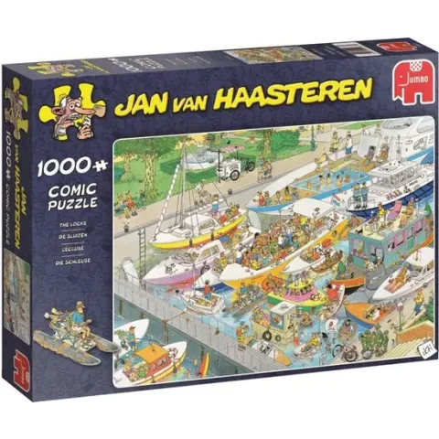 Jan van Haasteren De Sluizen Puzzel 1000 Stukjes