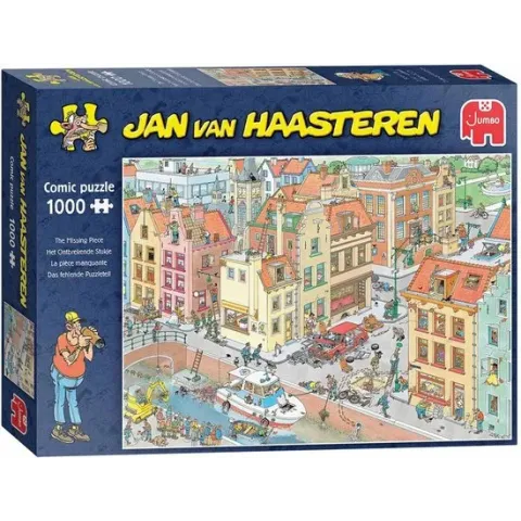 Jan van Haasteren Het Ontbrekende Stukje puzzel - 1000 stukjes