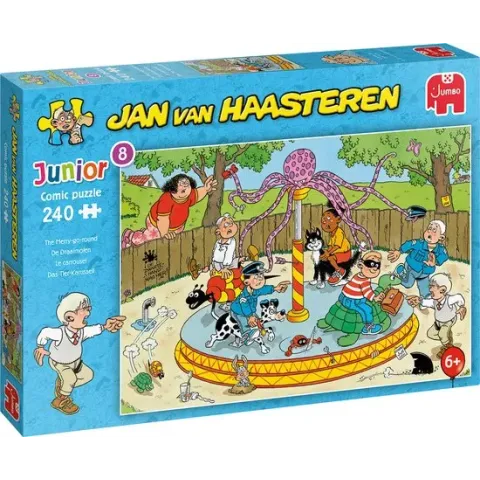 Jan van Haasteren Junior De Draaimolen puzzel - 240 stukjes - Kinderpuzzel