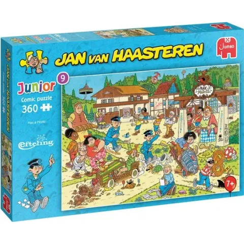 Jan van Haasteren Junior Max & Moritz Efteling 360 stukjes - Kinderpuzzel