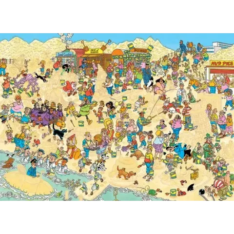 Jan van Haasteren Zandsculturen - Legpuzzel 1000 stukjes
