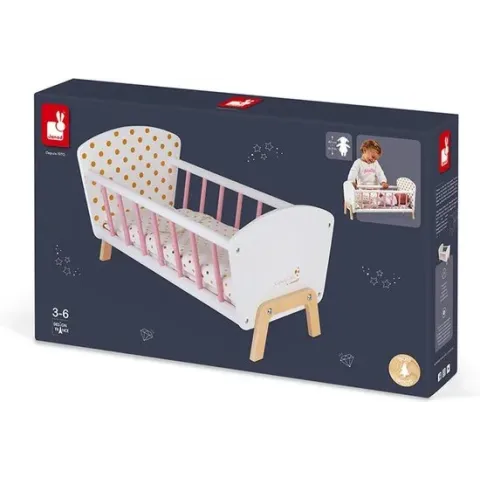 Janod Candy Chic - Poppenbed