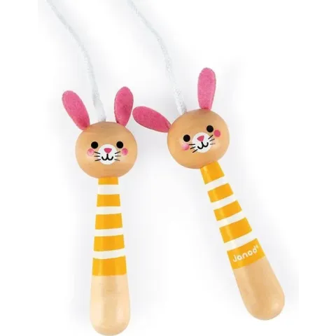 Janod Happy Garden - Springtouw konijn