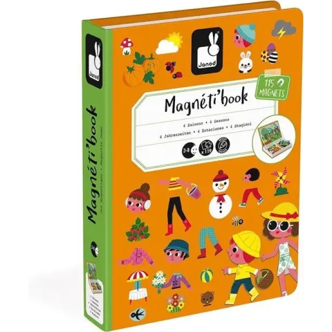 Janod Magnetibook - 4 seizoenen
