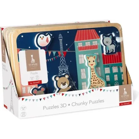 Janod - Sophie de Giraffe - Chunky Puzzel