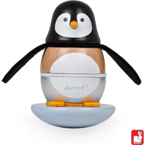 Janod Stapeltuimelaar Pinguin Zigolos