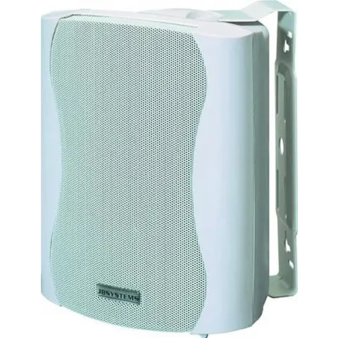JB-Systems K 50 - 50W Buitenluidspreker met muurbeugel - Wit