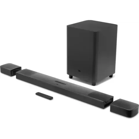 JBL Bar 9.1 - Soundbar met draadloze subwoofer en afneembare speakers - Zwart
