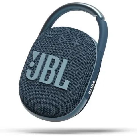 JBL Clip 4 Blauw - Draagbare Bluetooth Mini Speaker