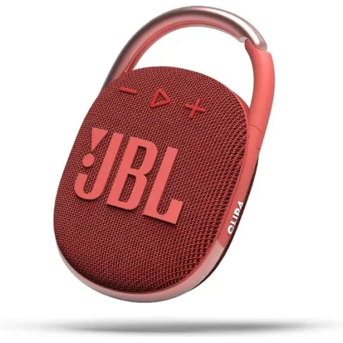 JBL Clip 4 Rood - Draagbare Bluetooth Mini Speaker