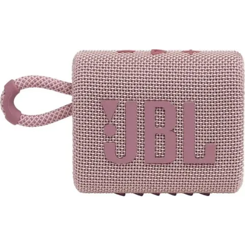 JBL Go 3 Roze - Draadloze Bluetooth Mini Speaker