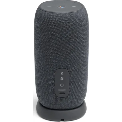 JBL Link Portable - Draadloze Smart Speaker met Google Assistant - Grijs