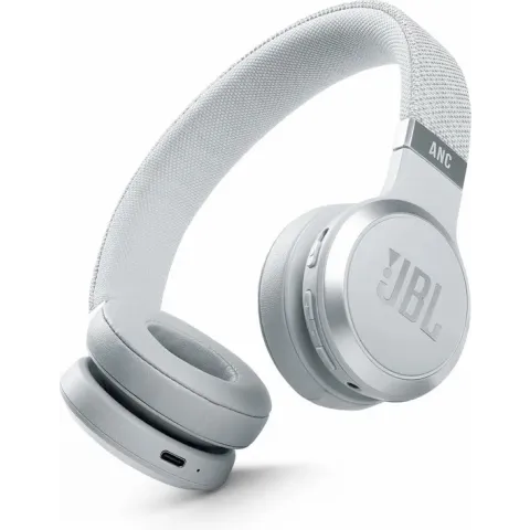 JBL LIVE 460NC Wit - Wireless On-Ear koptelefoon