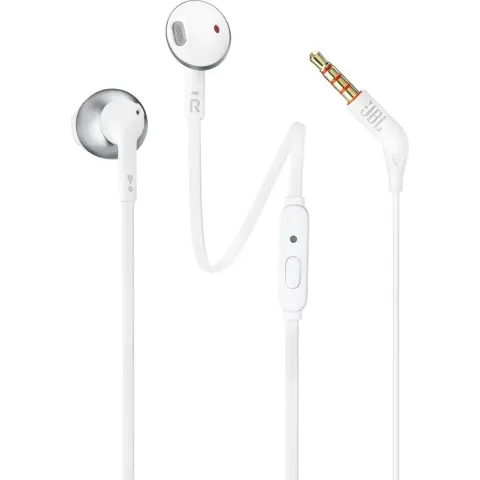 JBL T205 Zilver - In-ear oordopjes