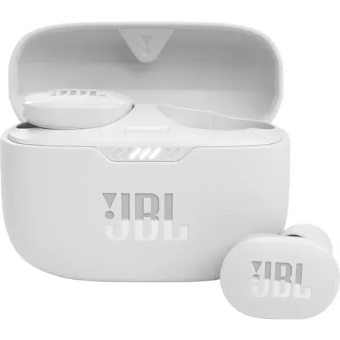 JBL Tune 130NC TWS - Volledig draadloze oordopjes met Noise Cancelling - Wit
