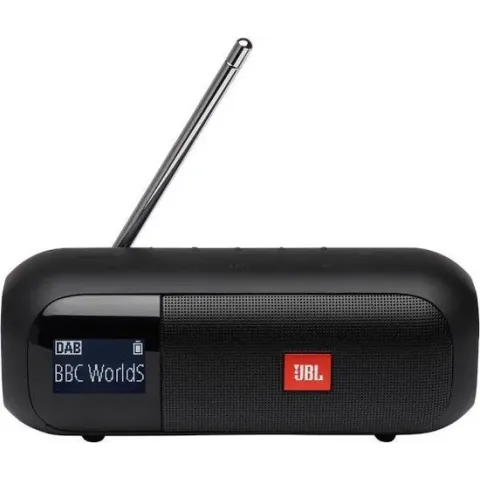 JBL Tuner 2 - Draagbare DAB+ radio met Bluetooth - Zwart