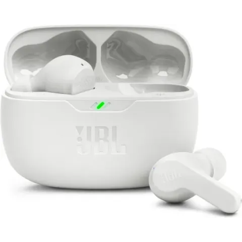 JBL Wave Beam - Volledig Draadloze Oordopjes - Wit