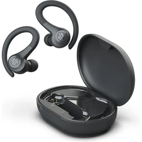 JLAB GO Air Sport Volledig Draadloze Oordopjes - Draadloze Oordopjes - Bluetooth Oordopjes- Bluetooth Sport Oortjes - Sport oordopjes -   32 uur speeltijd - IP55 Waterbestendig - Aanpasbare EQ3 instellingen - Graphite