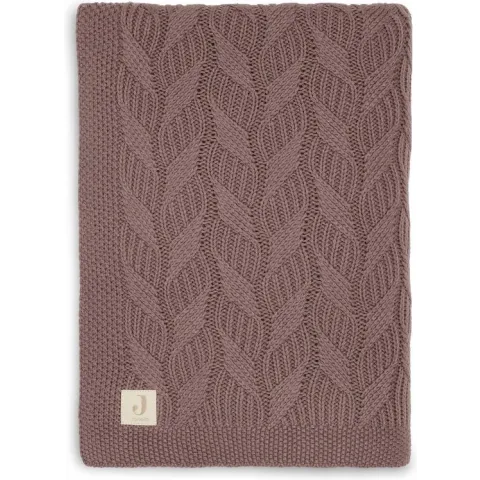 Jollein Wieg Deken Spring Knit 75x100cm - Chestnut