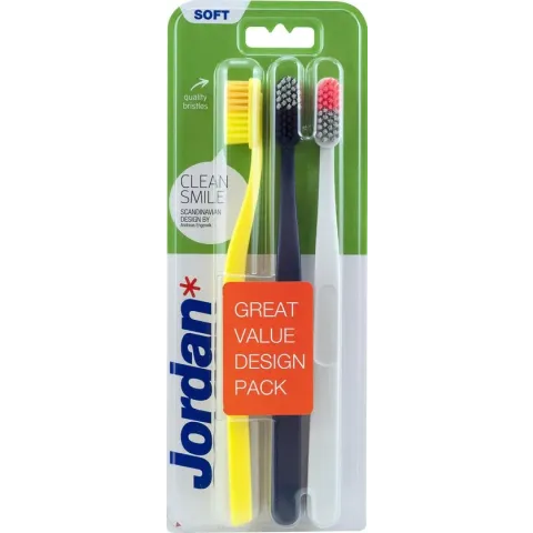Jordan Clean Smile Soft 3-pack