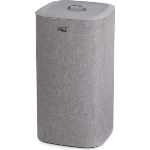 Joseph Joseph - Tota - Wasmand - 60 Liter - 2 Compartimenten - Met Binnenzak - Grijs