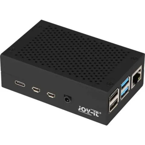 Joy-IT Aluminium behuizing voor Raspberry Pi 4 B